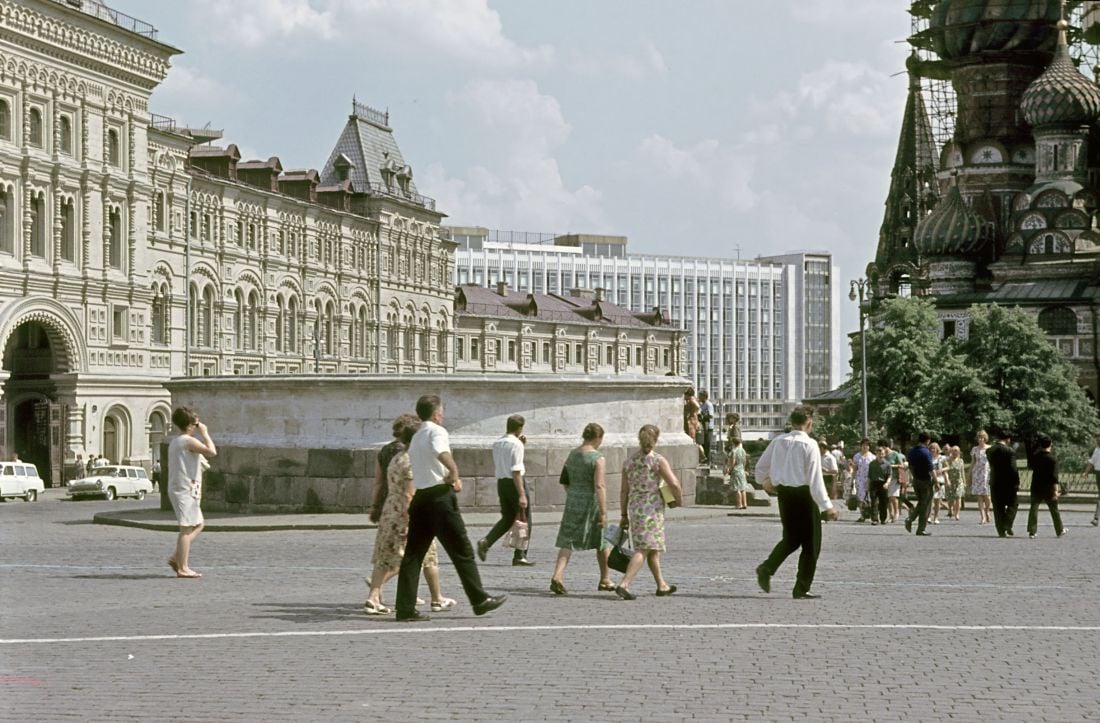 красной площади 1980